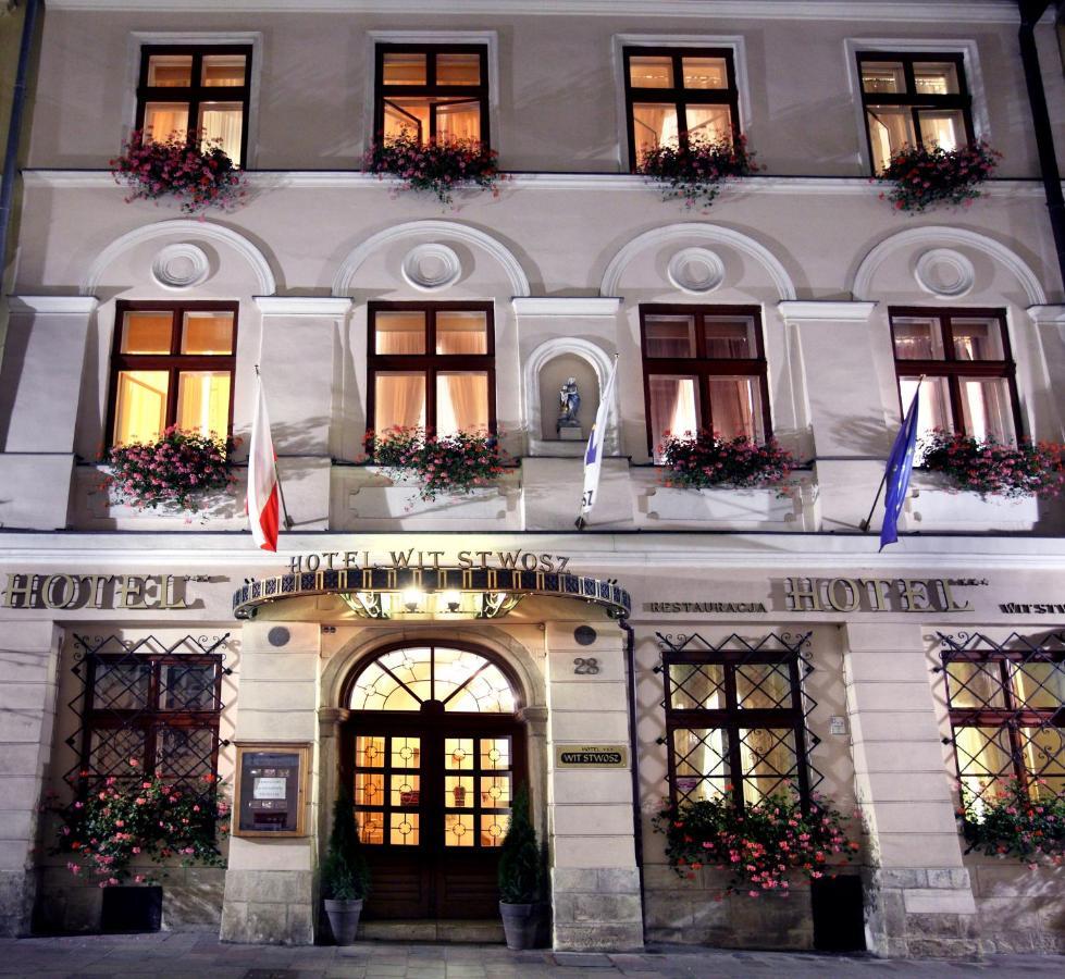 Hotel Wit Stwosz Kraków Exteriör bild